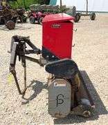 Gandy 5' 3-point aerator seed drill