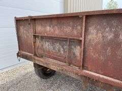John Deere wagon gear w/ all steel 6'x12' grain bed