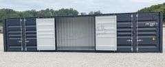 40' storage container w/ 3 side doors