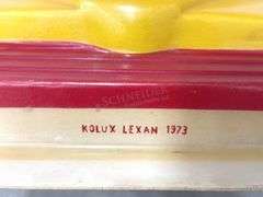 Shell 37"x35.5" plastic sign dated 1973, proceeds donated to the Hermann FFA
