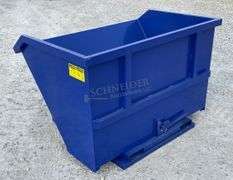 Unused 62" wide dumping hopper w/ fork pockets