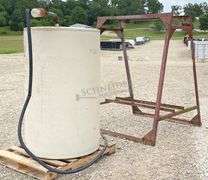300 gallon steel fuel tank w/ stand
