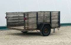 Homemade 6'x8' tilt bed utility trailer