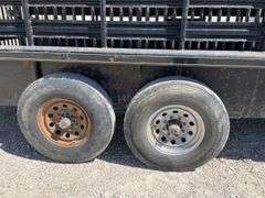 2014 Coose 20' gooseneck stock trailer