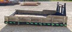 7.5'x11' steel flatbed