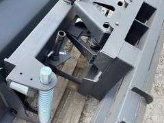 Unused 86" skid steer snow plow