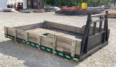 7.5'x11' steel flatbed