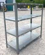 2'x5' steel shop shelf