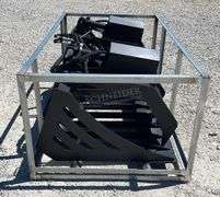 Unused 6' skid steer brush grapple