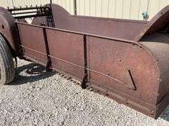John Deere model H ground drive manure spreader