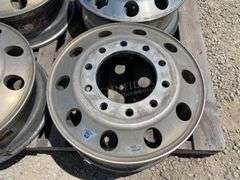 4- 22.5" aluminum rims