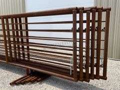6- unused 24' freestanding corral panels