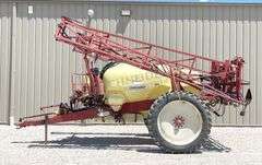 Hardi Commander 1,200 gallon sprayer