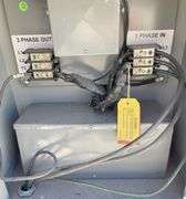 Kay Industries PI-40 15 hp electric motor w/ phase converter