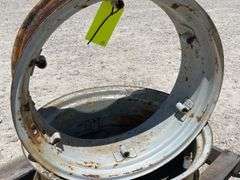 Pair of 10"x28" tractor rims
