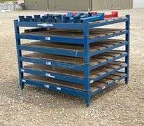 4'x42" steel shelf w/ adjustable shelf leg height