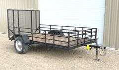 1985 6'x11' homemade utility trailer