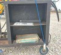 PowerCon PD20 mig welder on cart