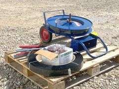 Uline banding machine w/ supplies