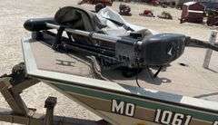 2000 Fisher 17 Dominator aluminum fishing boat