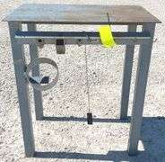 23"x36" steel welding table