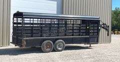 2014 Coose 20' gooseneck stock trailer