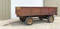 John Deere wagon gear w/ all steel 6'x12' grain bed