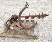 3-point post hole digger w/ 9" auger