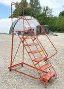 Louisville 5.5' rolling steel utility stairs
