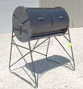 Garden Way spin composter on stand