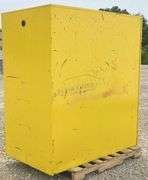 59" wide steel flammables cabinet