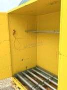 59" wide steel flammables cabinet