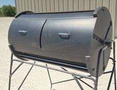 Garden Way spin composter on stand
