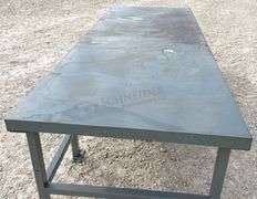 4'x10' steel work table