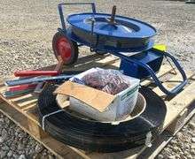 Uline banding machine w/ supplies