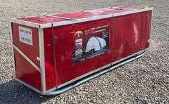 Unused 30'x65'x15' portable hoop building