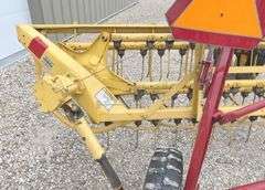 New Holland 258 side delivery hay rake w/ dolly wheels