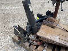 Group of shop and trailer hitch items