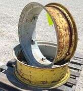 Pair of 10"x28" tractor rims