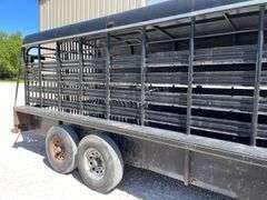2014 Coose 20' gooseneck stock trailer