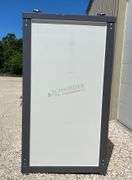 Unused portable double toilet unit