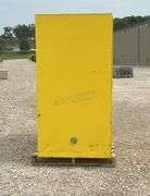 59" wide steel flammables cabinet