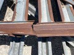 12' & 14' galvanized farm gates, some damage