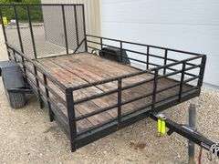 1985 6'x11' homemade utility trailer