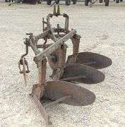 Oliver 3-16" 3-point plow w/ coulters