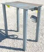 23"x36" steel welding table