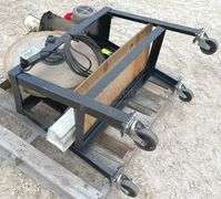 Grinding wheel on stand, 110 volt motor