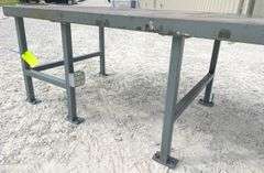 4'x10' steel work table