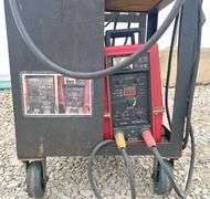PowerCon PD20 mig welder on cart