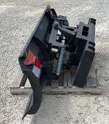 Unused 86" skid steer snow plow
